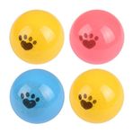 Flamingo Pinpon Topu Kedi Oyuncak 4Lu 4Cm