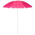 Flamingueo Cyndi Plaj Şemsiyesi Pembe - 150 cm