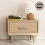 Flances Karanfil Mdf Ayaklı Tasarım Komodin - Meşe