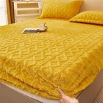 Flanel lastikli çarşaf 90 x 200 cm süper yumuşak koyu pembe pelüş polar yatak çarşafı, bazalı yataklar için, sıcak ve rahat yatak örtüsü, kış için uygun, 25 cm'ye kadar yumuşak ve rahat yataklara uyar