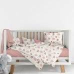 Flanel ( Pazen ) Kumaşından %100 Pamuklu Bebek Nevresim Takımı | 100x150