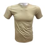 Flaş Tactical Erkek Microfiber Tişört Kısa Kol Micro Askeri Malzeme T-shirt (M, Bej/Nano)