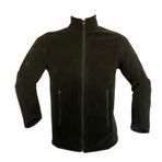 Flaş Tactical Erkek Tam Fermuarlı 5 Cepli Taktik Polar Mont Sıcak Kış Açık Hava Yürüyüş Yürüyüş Dik Yaka Ceket (S, Haki)