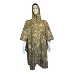 Flaş Tactical Erkek Yeni Tip TSK Kamuflaj Panço Yağmurluk