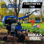 Flash 300 Brigs Stratton 7 Hp Dizel 3+1 Şanzumanlı Çapa Makinesi