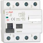Flash 4x63 30ma Mekanik Kaçak Akım Koruma Rölesi