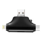 Flash Driver Micro Sd USB Card Reader Kart Okuyucu - Siyah