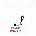 Flash FOA110 Fiat M131 Oluk için Kısa Düz Komple Anten