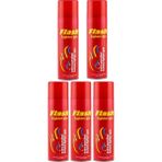 Flash Lighter Çakmak Gazı 270 ml 5 Adet Parlı 8699621150502