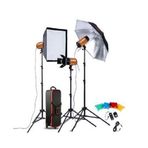 Flash Lights 400 WS 3 Adet Paraflaş Seti