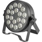 Flash Slım LED Par Spot 18X12W Rgbwauv 6in1 Tiyatro, Sahne Show Spotu - 2242005252437