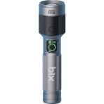 Flashlight BX2101FL 30W Led, Max. 1450 Lümen Parlaklık ve 690 Metreye Kadar Uzun Menzilli Şarj Edilebilir, LED Güç Göstergeli Çok Modlu Acil Durum ve Kamp Kompakt El Feneri