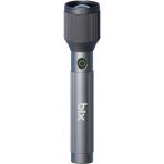 Flashlight BX2143FL 24W Led, Max. 1100 Lümen Parlaklık ve 950 Metreye Kadar Menzilli, Zoom Özellikli Şarj Edilebilir Kamp ve Acil Durumlar Için Çok Modlu Kompakt El Feneri