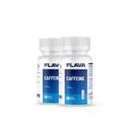 FLAVA Caffeine 200mg - 60 Kapsül X 2 Adet