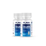 FLAVA Collagen + Hyaluronic Acid - 30 Tablet X 2 Adet