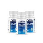 FLAVA Collagen + Hyaluronic Acid - 30 Tablet X 3 Adet