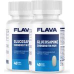 FLAVA Glucosamine Chondroitin Msm - 40 Tablet X 2 Adet