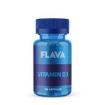 FLAVA Vitamin D3 60 Kapsül
