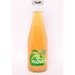 FLAVZ %100 Sıkma Doğal Elma Meyve Suyu 640ml Cam Şişede Gerçek Meyveden, Katkısız - 650 ml