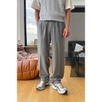 Flaw Wear Çift Pileli Kumaş Pantolon Gri