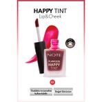 Flawless Happy Tint Lip & Cheek Dudak Ve Yanak Renklendirici Likit Allık - 02 Wild Cherry - Mor