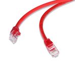 Flaxes FNK-6002K 20 cm Kırmızı Cat6 Patch Kablo