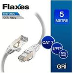 Flaxes Fnk-705G 5Mt Cat7 Patch Kablosu Gri