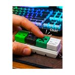 Flay3d Minecraft Temalı 4'lü Klavye Tuşu – Creeper İskelet Zombi ve Enderman 3D Baskı Anahtarlık