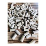 Flea Market 15Mm Ham Ahşap Kesme Boru Tipi Boncuk - 50 Adet -