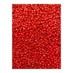 Flea Market 50 Gram Kırmızı Renk Mat Cam Kum Boncuk, Takı Yapım Boncuğu (50Gr,~600 Adet)
