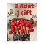 Flea Market Ahşap Baget , Ahşap Ritim Çubuğu 1 Çift ( 2 Adet)