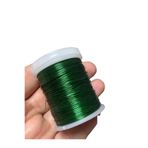 Flea Market Bakır Çiçek Teli 0,30 Mm - Takı Teli - Hobi Teli - 1 Makara - (Ort 50 Metre) 030Tel Haki