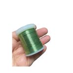 Flea Market Bakır Çiçek Teli 0,30 Mm - Takı Teli - Hobi Teli - 1 Makara - (Ort 50 Metre) 030Tel Zümrüt