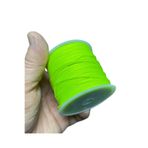 Flea Market Bileklik İpi, Paraşüt İpi, Takı İpi, 1 mm Kalınlık, 100 Metre Uzunluk, Fosfor Sarı