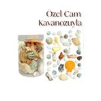 Flea Market Deniz Kabukları Karışık Cam Kutu, DenizArt100grELS
