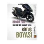 Flea Market Honda Pcx Nha76M Mat Galaksi Siyah Profesyonel Çizik Giderici Rötüş Boyası 20Ml, NHA76M-İBTff
