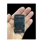 Flea Market Unisex Plastik Çanta Tokası 3 cm, Tek Ebat, 3cmKlips, Siyah 3cm, Üniseks-Yetişkinler