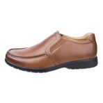 Fleet & Foster Erkek Gordon Dual Fit Moccasin, Tan, 41 EU