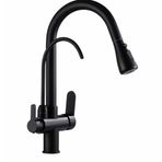 Fleko 0847 Siyah Spiralli Mutfak Bataryası