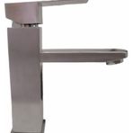 Fleko Inox Kare Lüx Lavabo Batarya