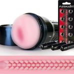 Fleshlight Vıbro 3 Titreşim Motorlu İçi Tırtıklı Özel Dokulu Mastürbatör