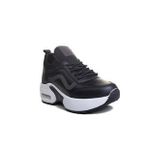 Flet 121 Siyah Beyaz Kadın Sneaker Ayakkabı