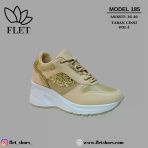 Flet 185 Bej Kadın Spor Sneaker