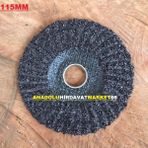 Flex 115MM Kalın Diş Mozaik Silme Taşı Mozaik Silme Zımparası C16 1 Adet - Siyah