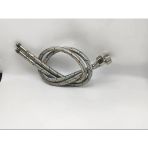 Flex Hortum 3/8" Erkek 1/2" Dişi 60Cm 3/8-1/2 M/F Paslanmaz Çelik Örgülü 2 Adet Sıcak Soğuk Renkli