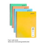 Flex Pastel Defter A4 40 Yaprak Çizgili 1 Adet