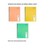 Flex Pastel Defter A4 40 Yaprak Çizgili 3 Adet