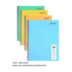 Flex Pastel Defter A4 40 Yaprak Kareli 1 Adet
