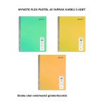 Flex Pastel Defter A4 40 Yaprak Kareli 3 Adet