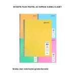 Flex Pastel Defter A4 40 Yaprak Kareli 5 Adet